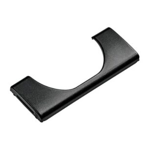 TAPA LISA DE CAZOLETA BISAGRA BLUM NEGRO