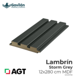 120039780 Lambrin storm grey 12x280 MDF