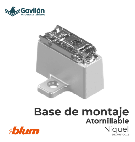 B173H9100.12 Base de Montaje atornillable