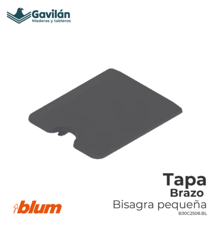 B30C2508.BL Tapa brazo bisagra pequeña