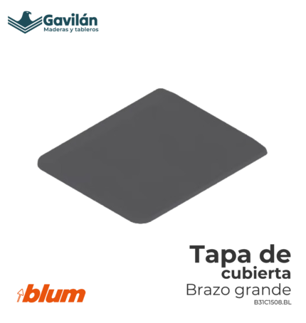 B31C1508.BL Tapa de cubierta Brazo grande