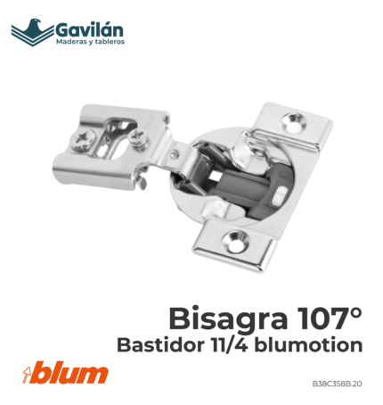 B38C358B.20 Bisagra 107° Bastidor 11