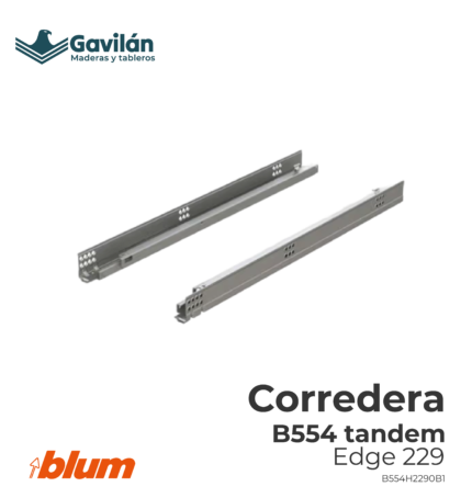 B554H2290B1 Corredera B554 tandem Edge