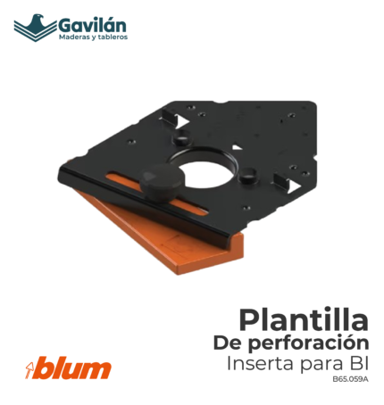 B65.059A Plantilla de perforación inserta para BI