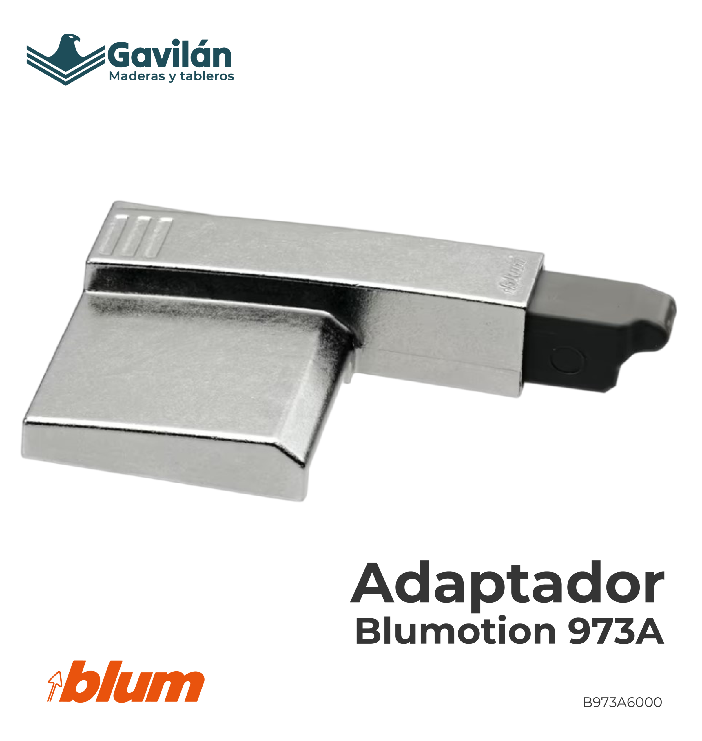 B973A6000 Adaptador Blumotion 973A B973A6000 Adaptador Blumotion 973A