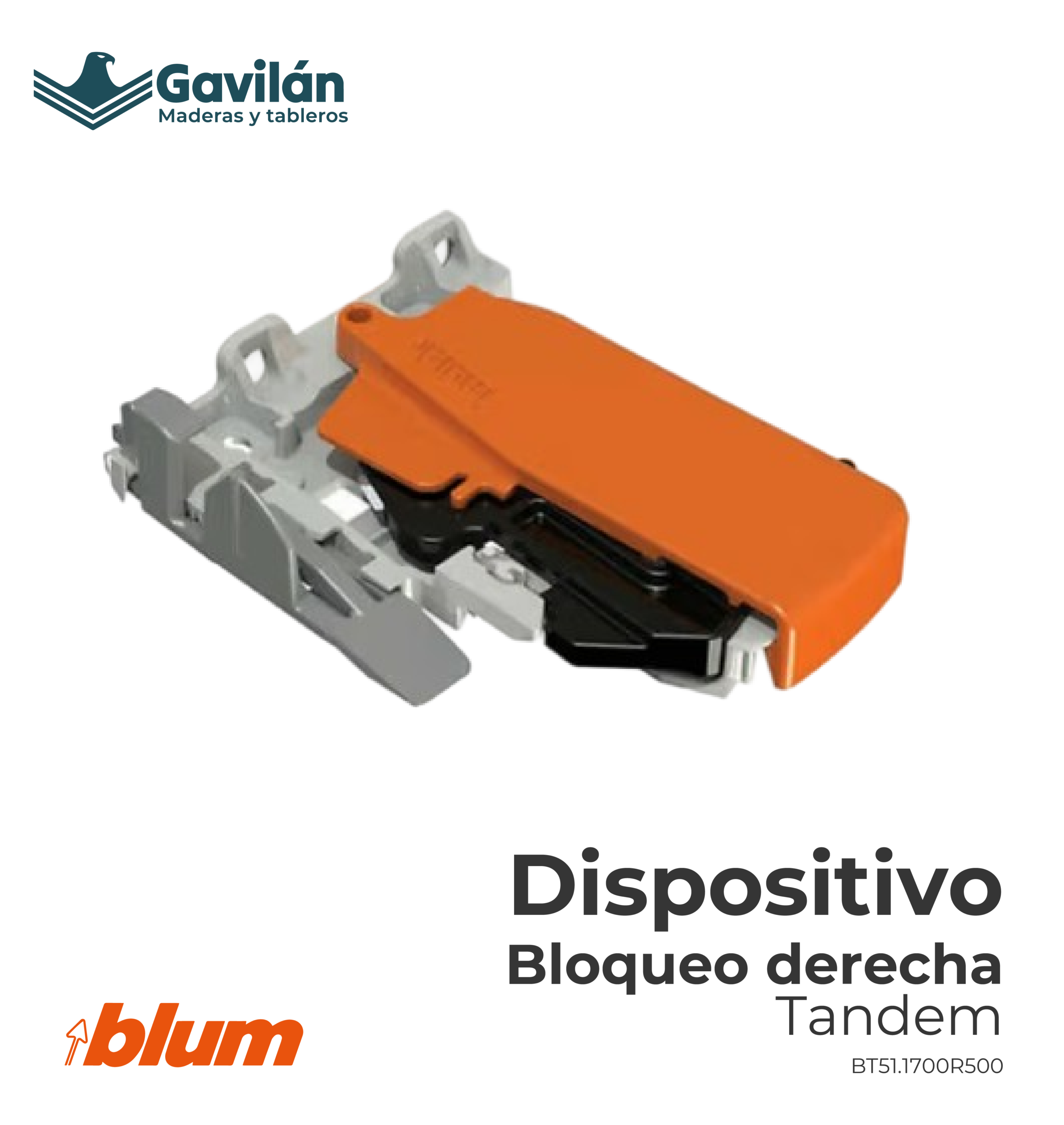 BT51.1700R500 Dispositivo Bloqueo derecha Tandem BT51.1700R500 Dispositivo Bloqueo derecha Tandem
