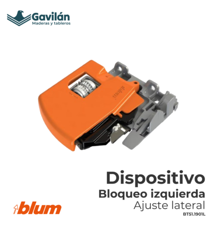 BT51.1901L Dispositivo Bloqueo izquierda Ajuste lateral