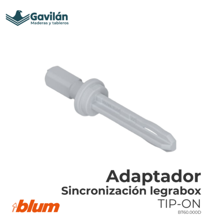 BT60.000D Adaptador Sicronización Legrabox Tip on