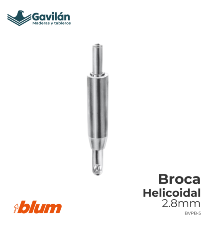 BVPB 5 Broca Helicoidal 2.8mm