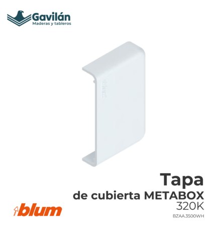 BZAA.3500WH Tapa de cubierta Metabox 320K