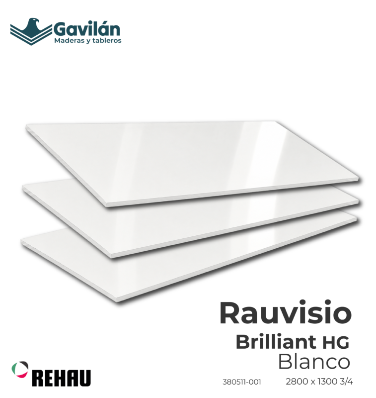 380511 001 RAUBRILLIANT BIANCO HG 18.6x1220x2800mm