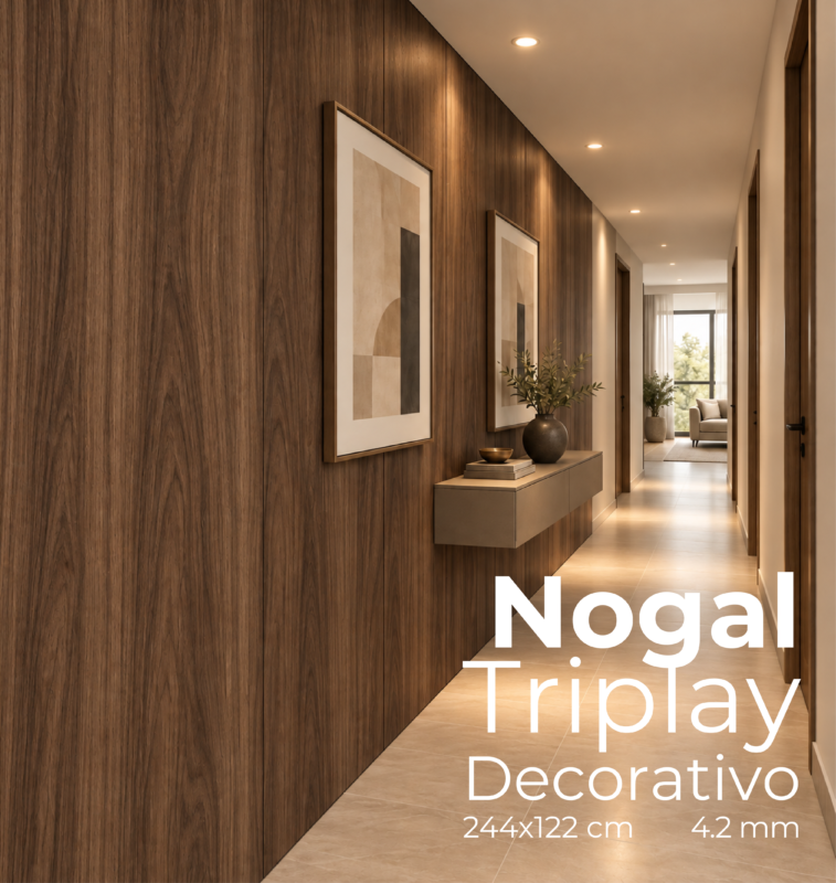 TNOG1C6 Triplay Nogal 4.2mm